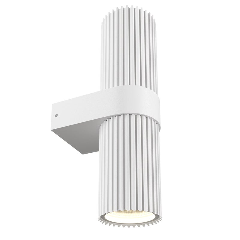 Kinkiet biała tuba Dynamics 2xGU10 50W Maytoni