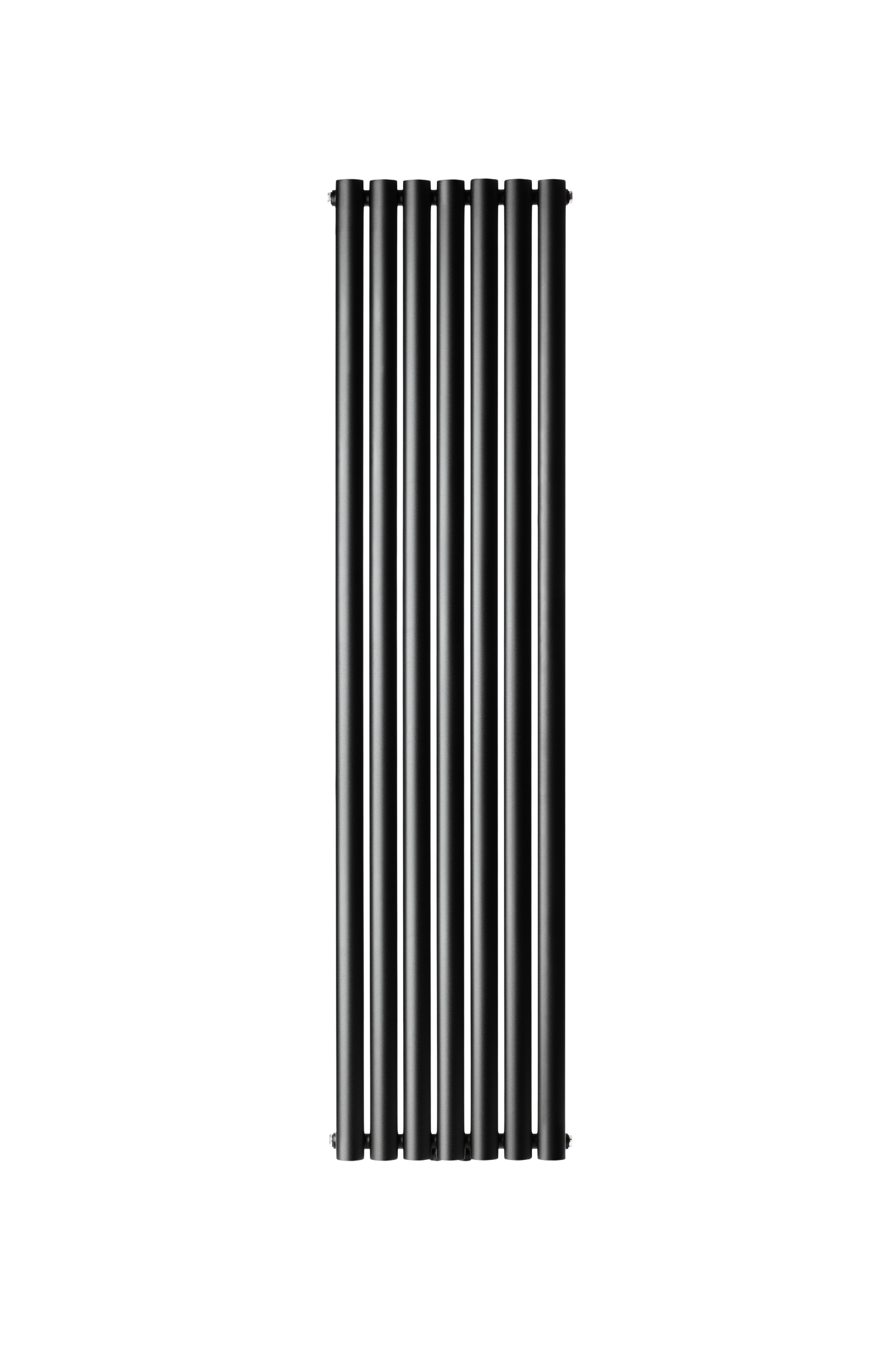 Grzejnik dekoracyjny Oval podwójny 170x41 cm ZDC czarny 1435W Roz 5 cm LUXRAD