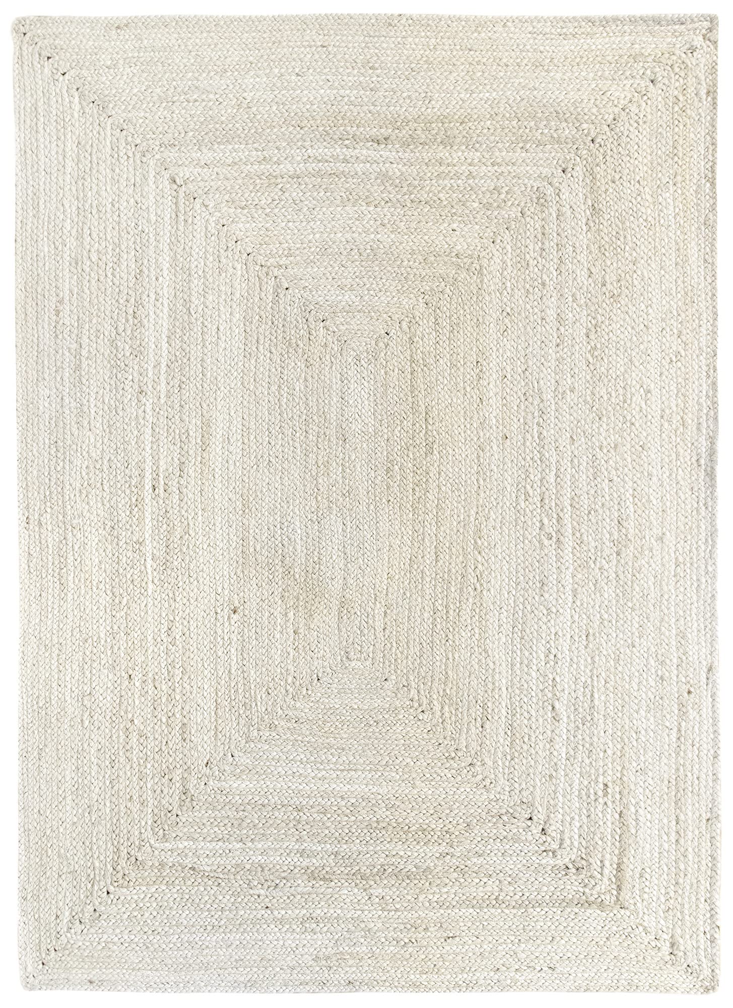 Hamid - ALHAMBRA BIAŁY 170x120cm - Dywan jutowy