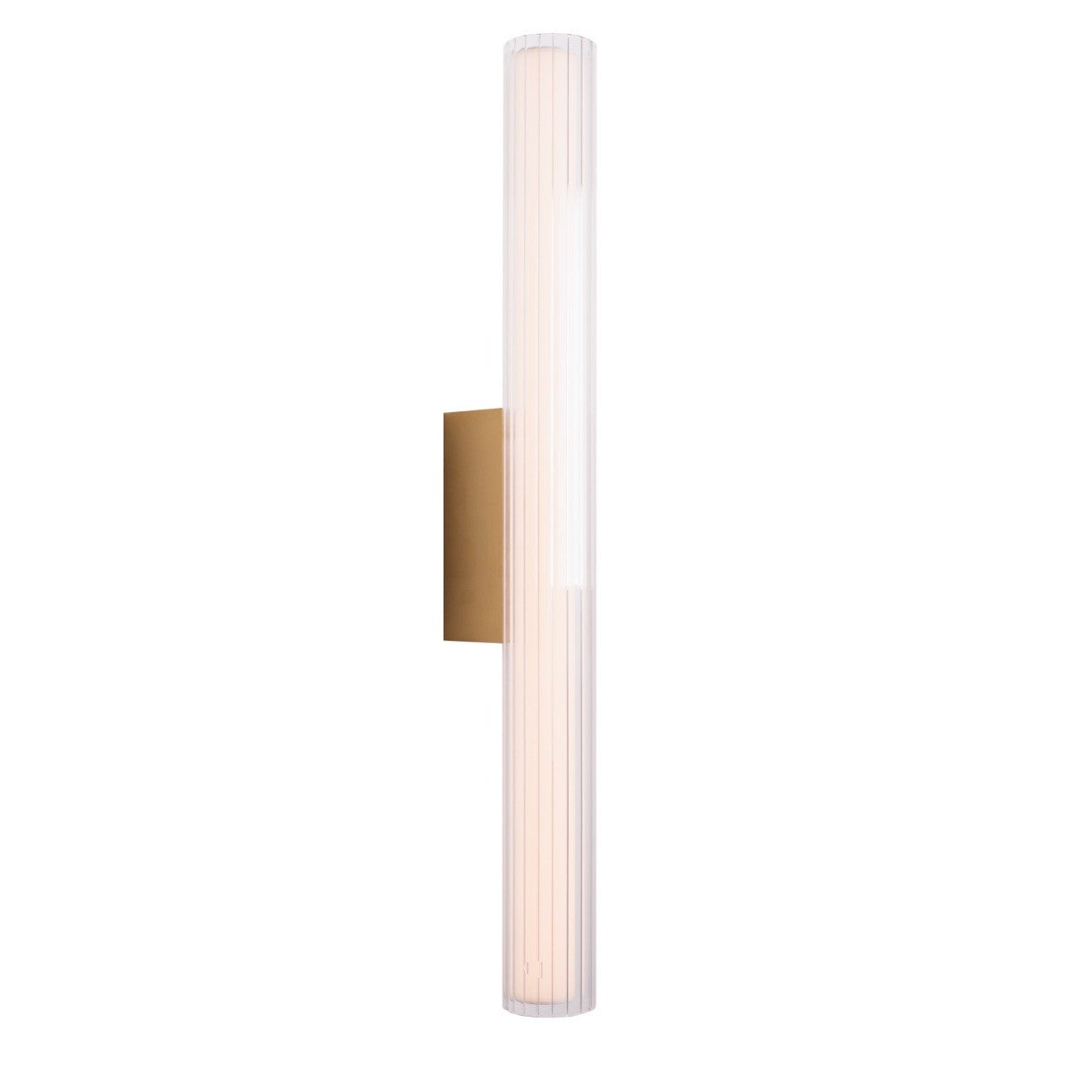 Kinkiet ścienny Fayette złoty LED 12W 3000K 780lm wym: 61 x 6 x 12 cm aluminium IP44 Maxlight