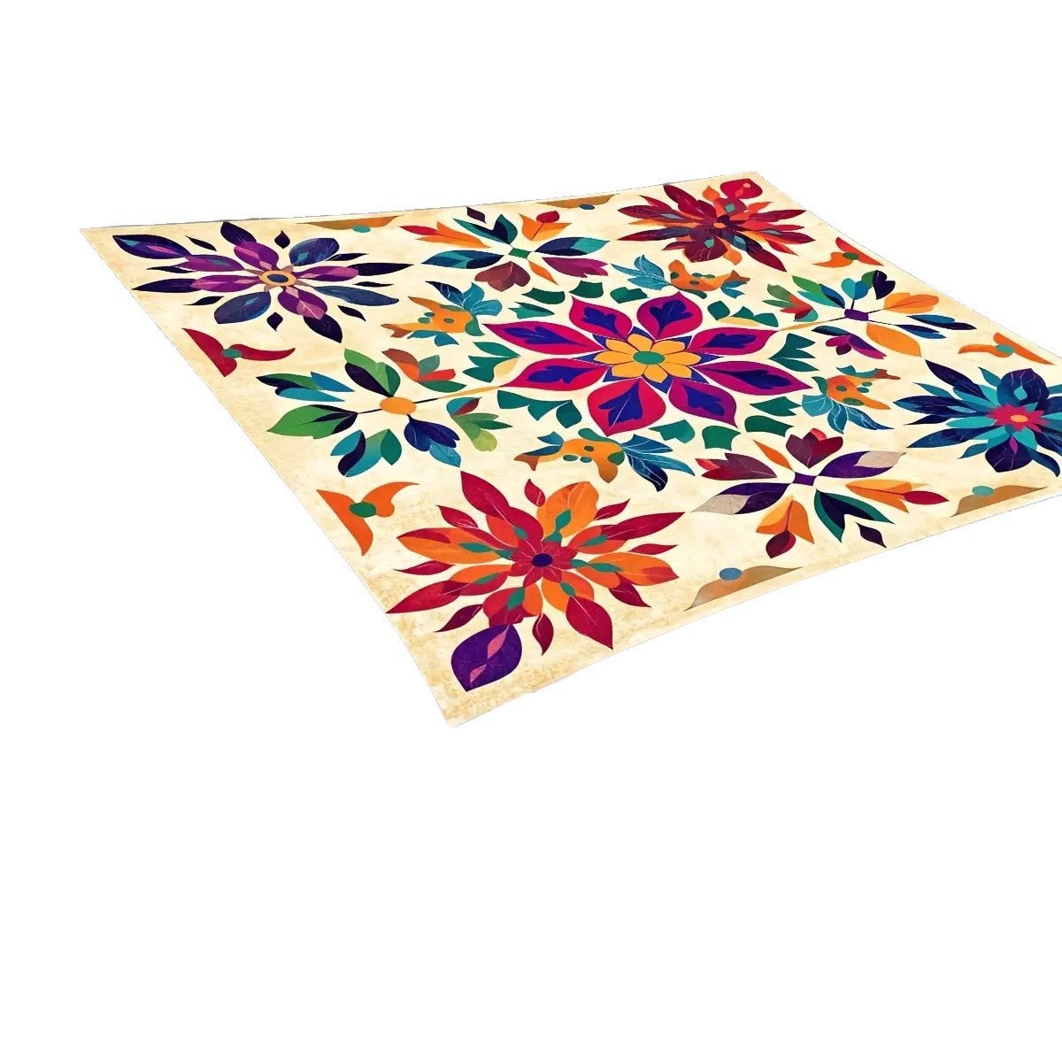 1 szt. parasolka przeciwsłoneczna i mata piknikowa – jasne kolory, odporna na promieniowanie UV (200 x 240 cm)