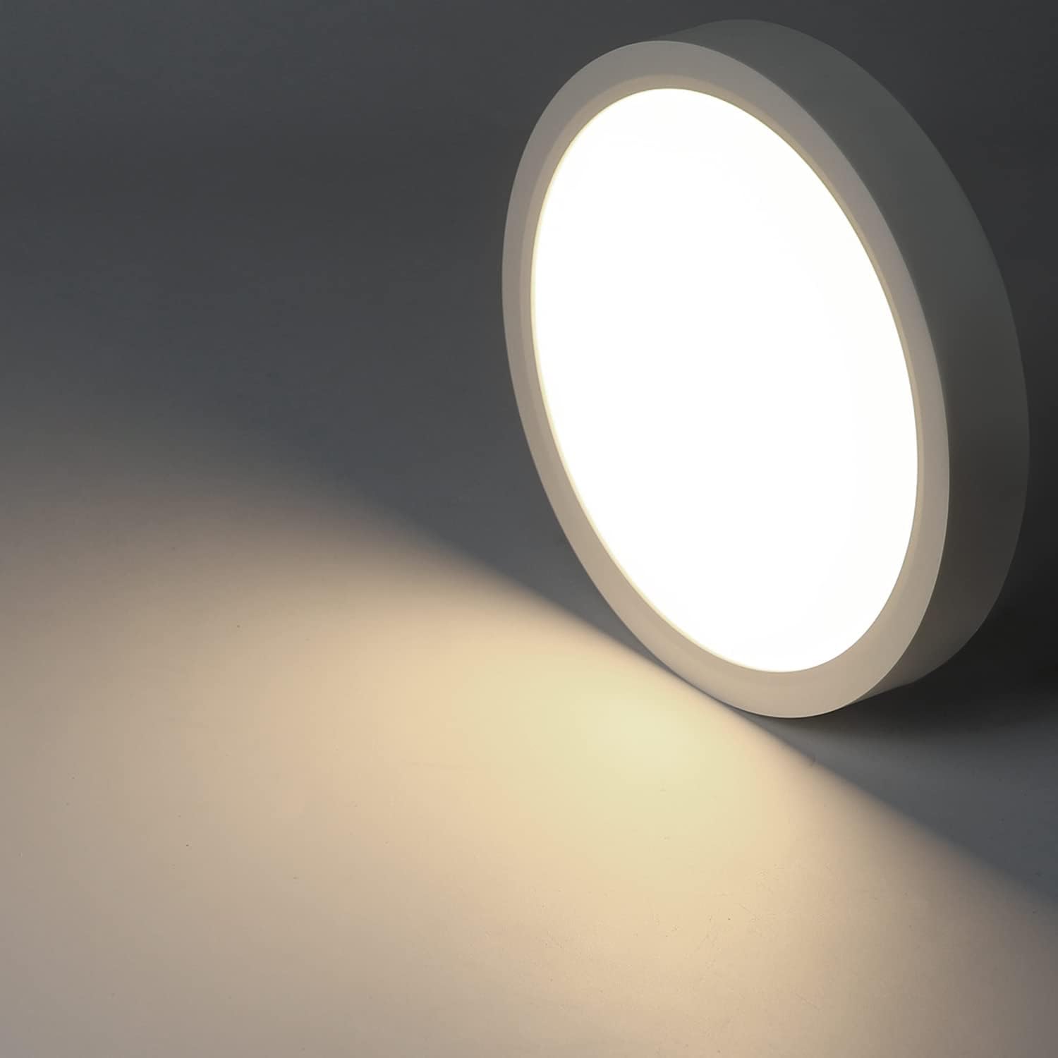 NETTLIFE lampa sufitowa LED kuchenna lampa sufitowa 15W płaska lampa łazienkowa 4000K IP44