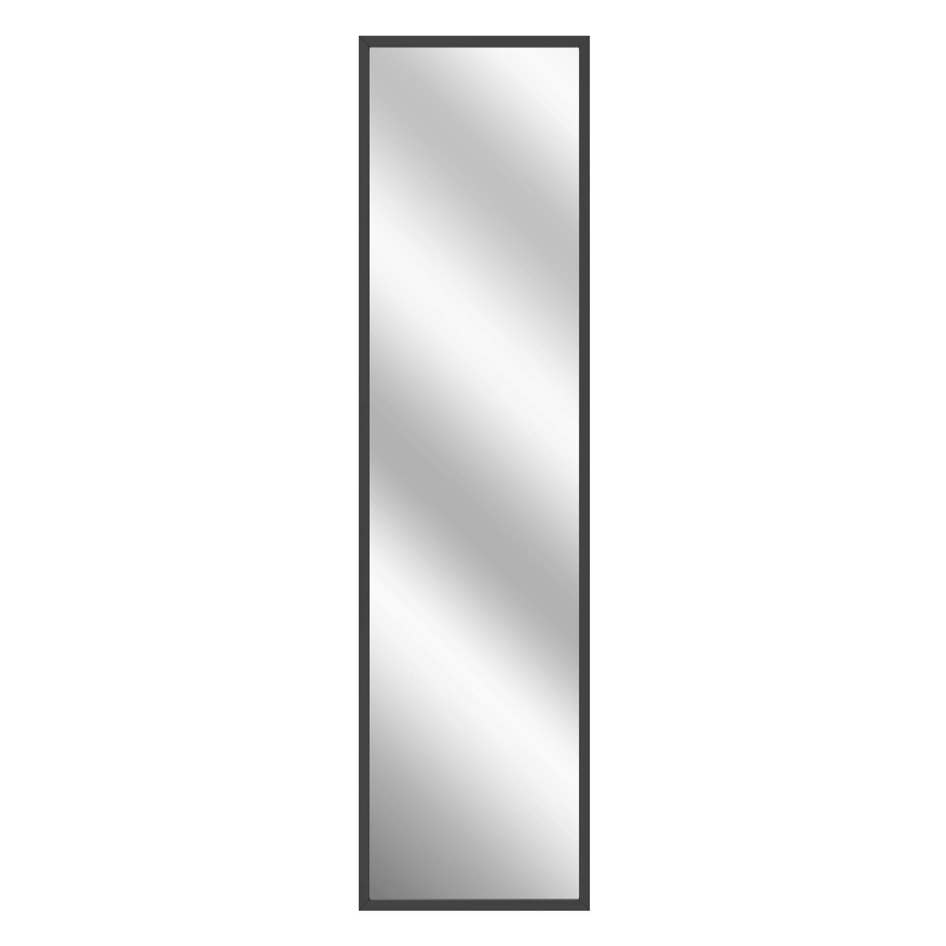 STYLER Lustro w czarnej ramie 32x122 cm