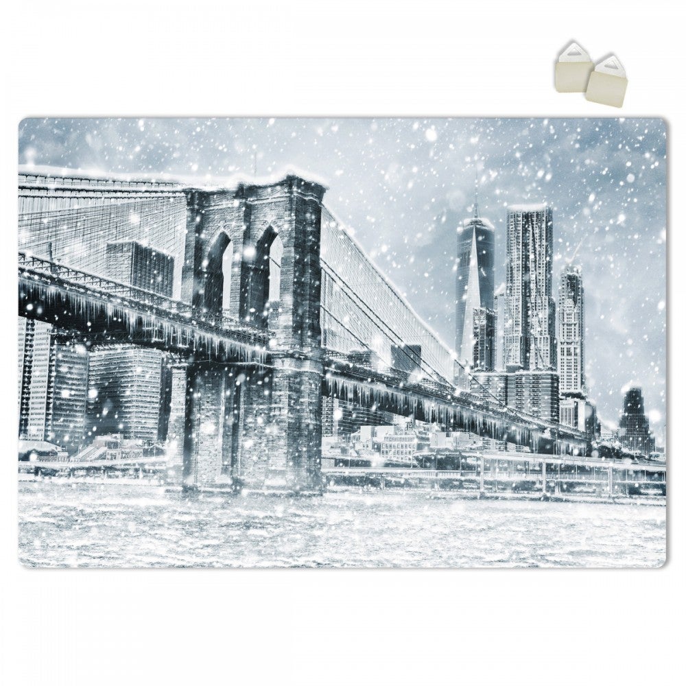 BROOKLYN - PLAKAT Forex z ekspandowanego PVC o grubości 3 mm - 100x70 cm