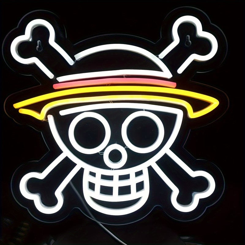 Neonowy znak czaszki fajne neonowe znaki ścienne LED Halloween lampy bar klub wystrój pokoju Cartoon