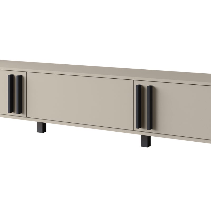 MINIO go for it, Szafka rtv HURON 180 cm congo/czarny