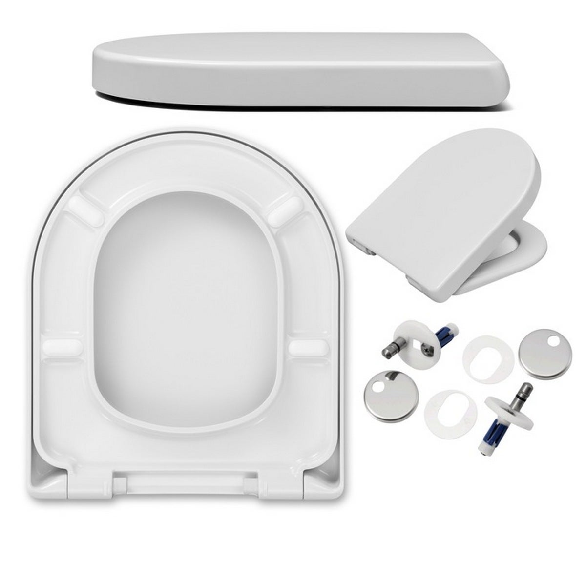 Deska sedesowa do GROHE SEREL wolno opadająca wypinana PREMIUM wc