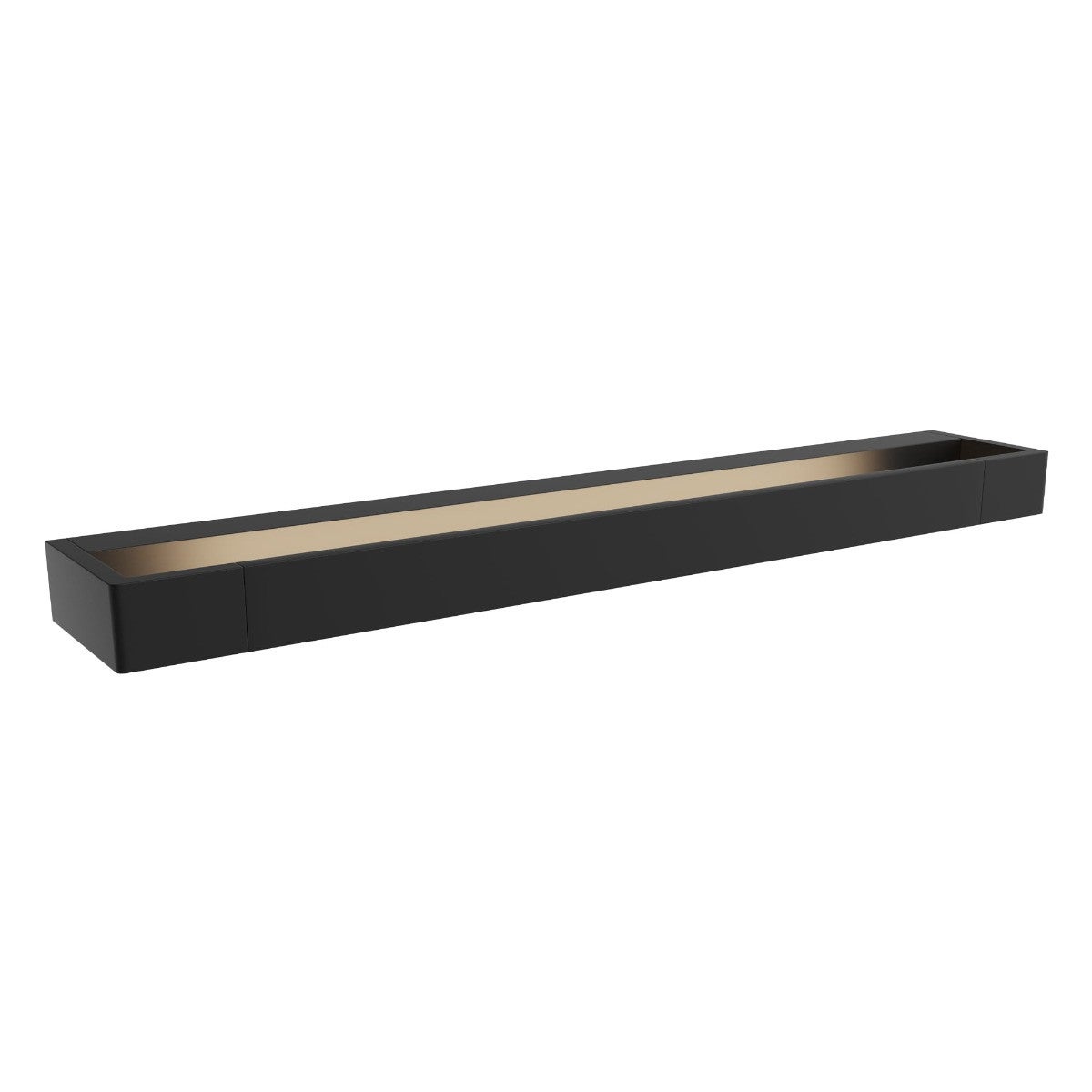Kinkiet ścienny Flink czarny LED 18W 3000K 1700lm wym: 4 x 60 x 10 cm aluminium IP44 Maxlight