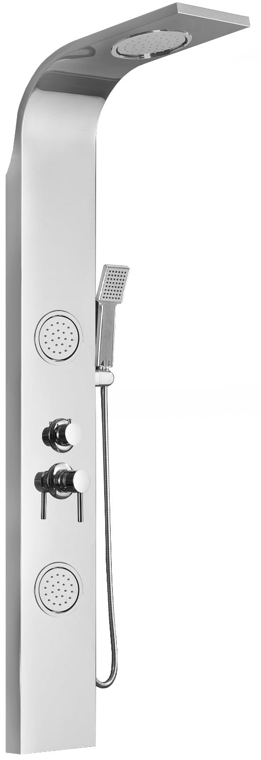 Mexen Gros panel prysznicowy, chrom - 7619-03-00
