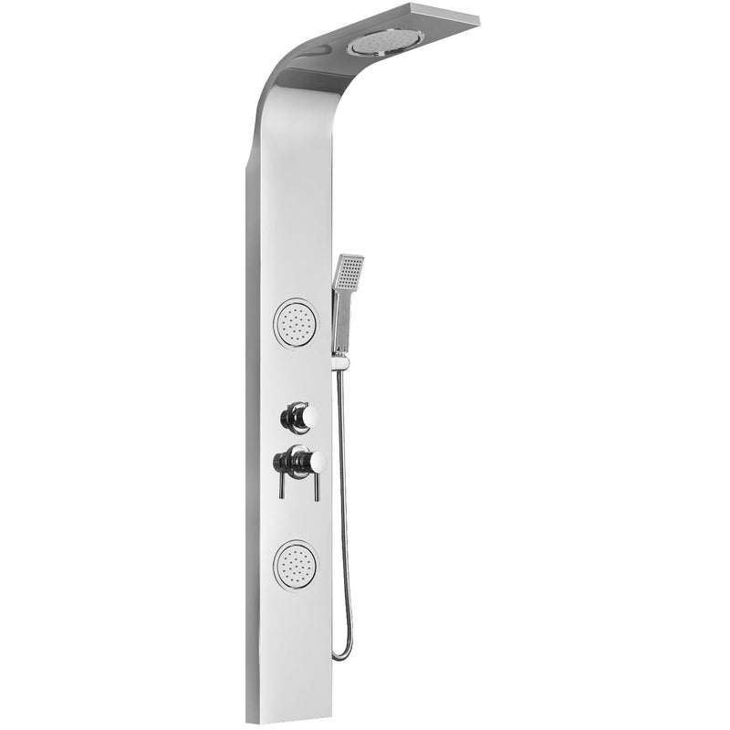 Mexen Gros panel prysznicowy, chrom - 7619-03-00