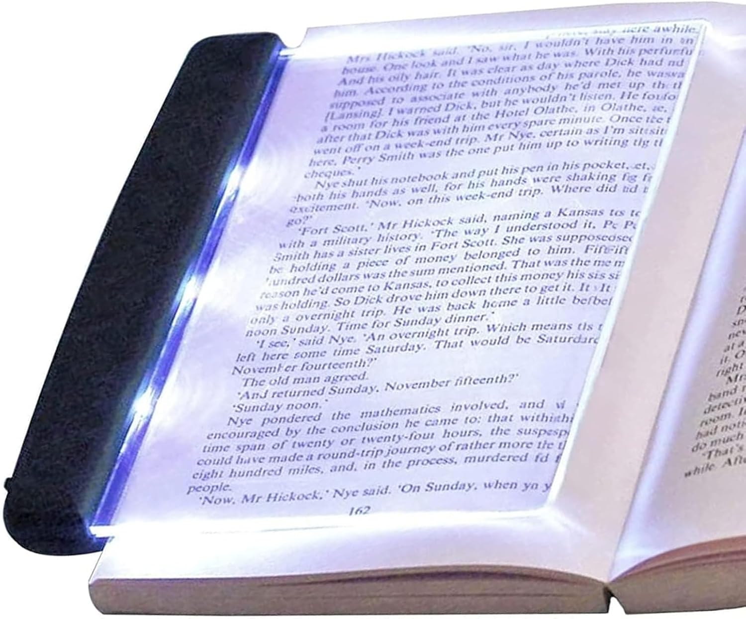 Lampka do czytania, przenośna lampka LED do czytania, deska świetlna Lightwedge Book Light do czytania w nocy