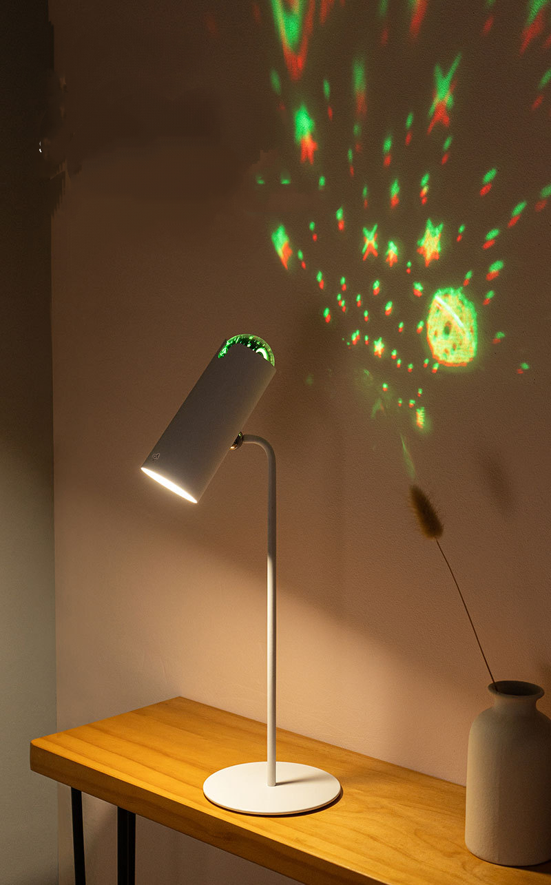 Wielofunkcyjna lampa stołowa z motywem gwieździstego nieba, lampa balkonowa LED na imprezy, zdejmowana lampka nocna, lampka nastrojowa, USB.
