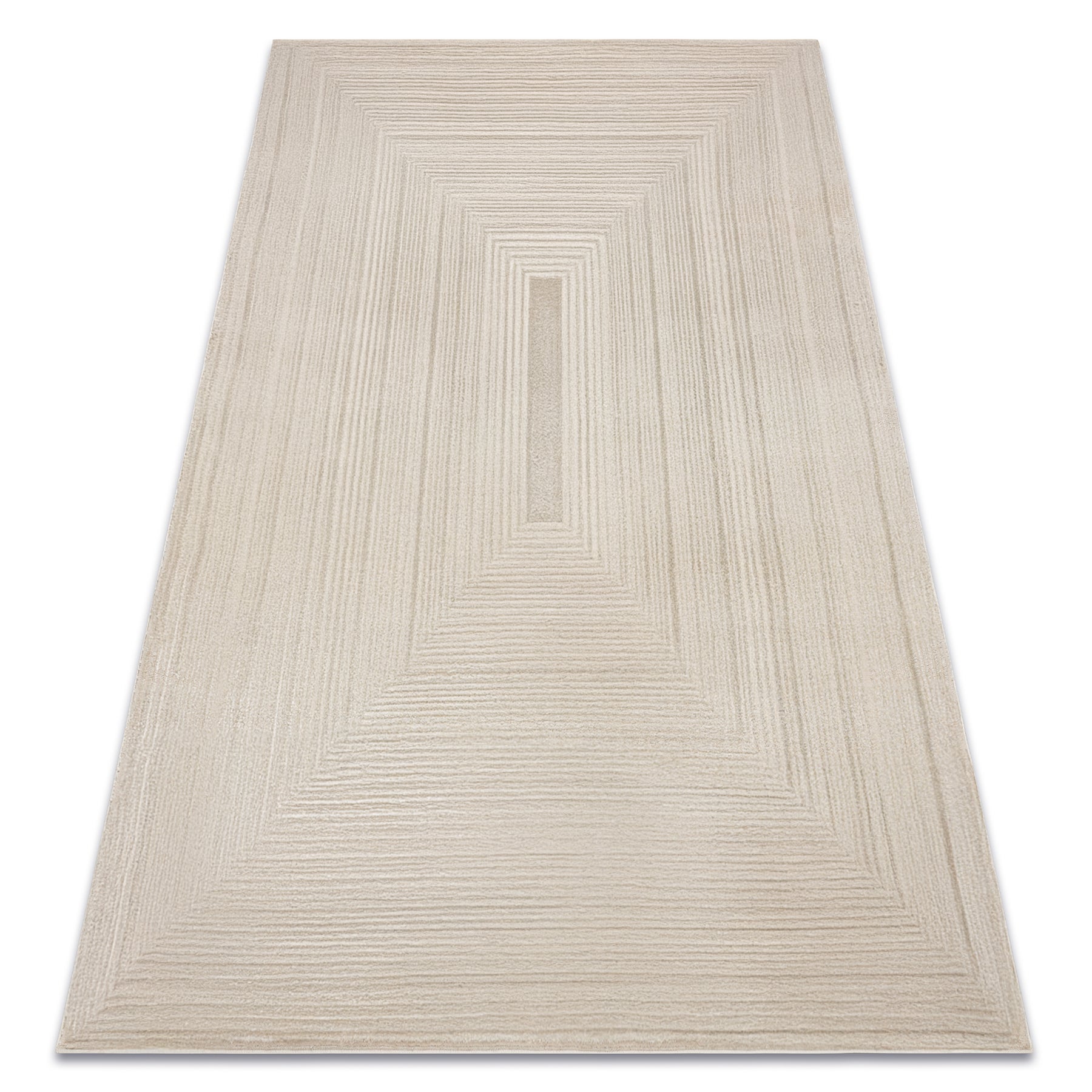 Dywan BALANCE 8788 taupe - Geometryczny, strukturalny, glamour 180x270 cm