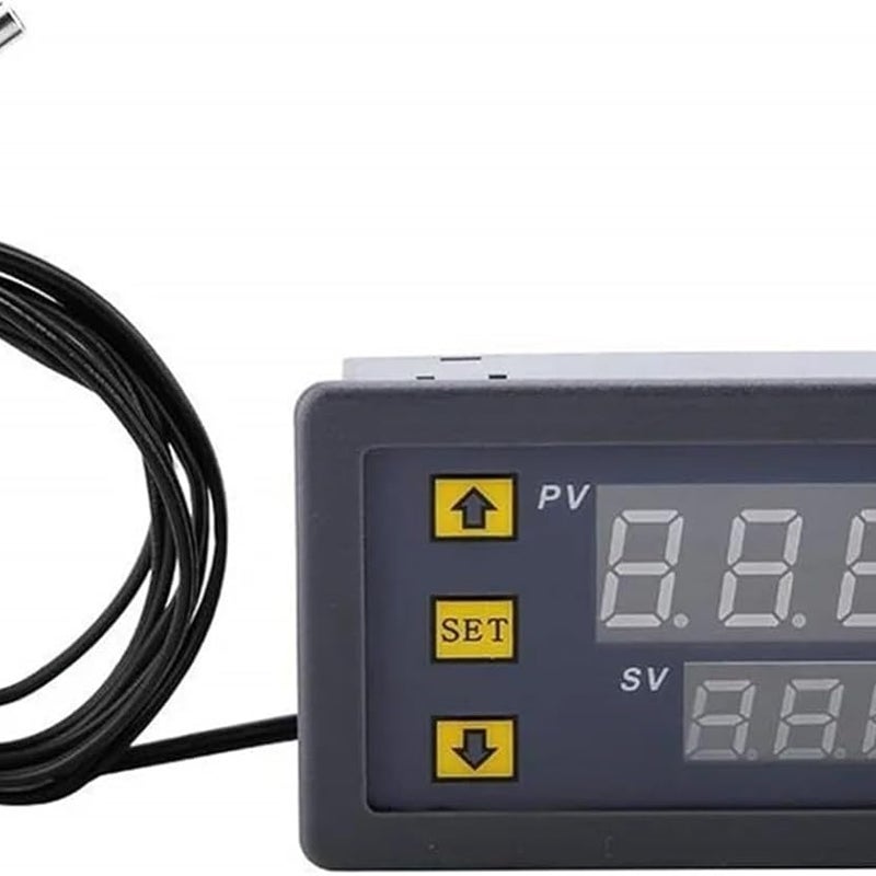 3 szt. W3230 12 V cyfrowy regulator temperatury termostat regulator ogrzewania/chłodzenia z termostatem czujnikowym (W3230 12 V)