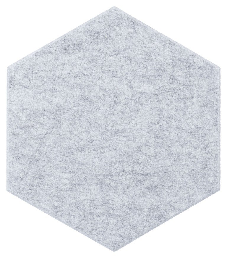 Płytka filcowa Multidecor Felly 40x46cm heksagon szary, cena za 2 szt.
