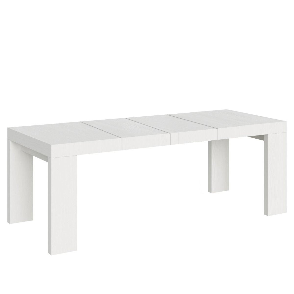 Stół rozkładany 90x160/264 cm Roxell Premium Biały Jesion