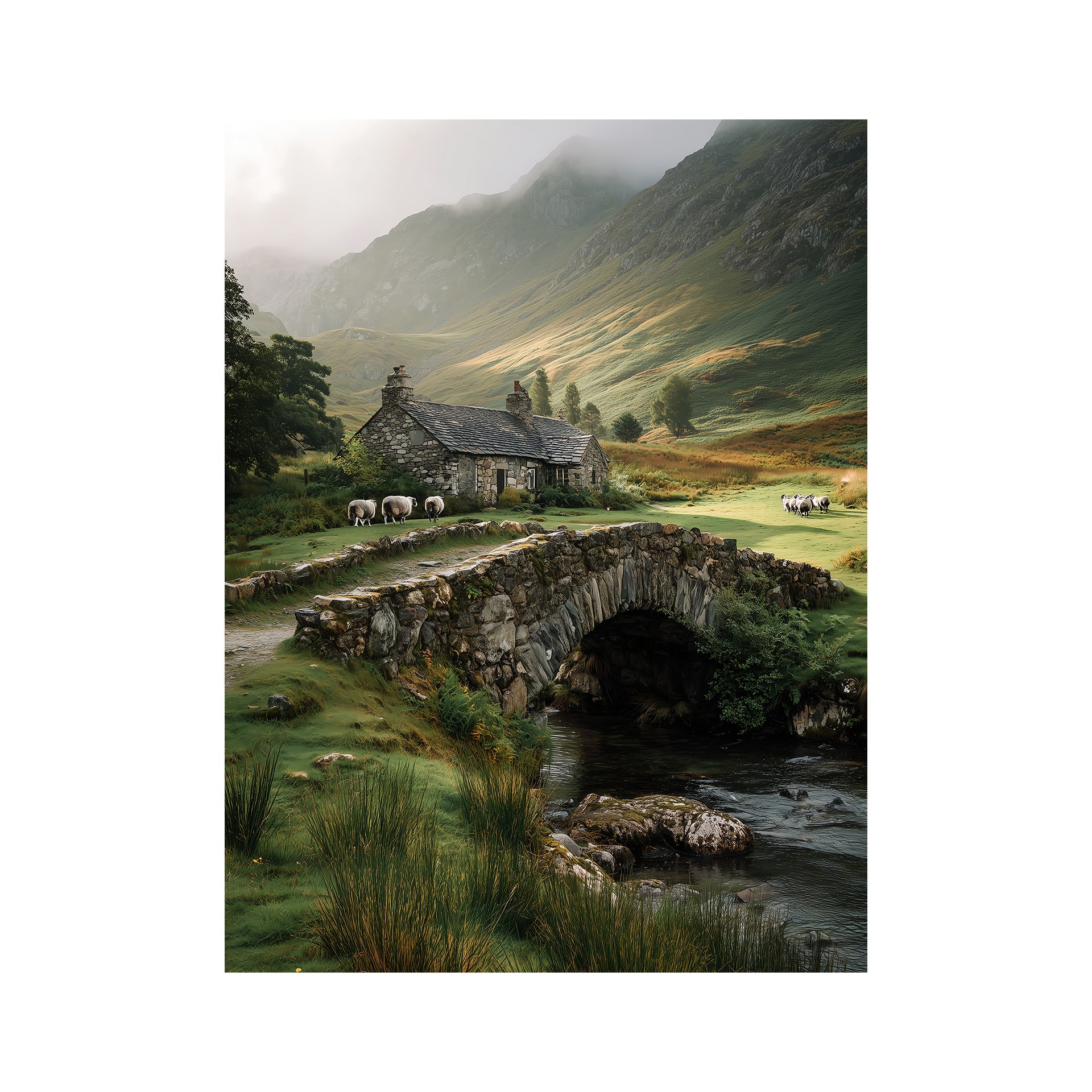 STYLER Obraz na płótnie CANVAS Highlands 60x80