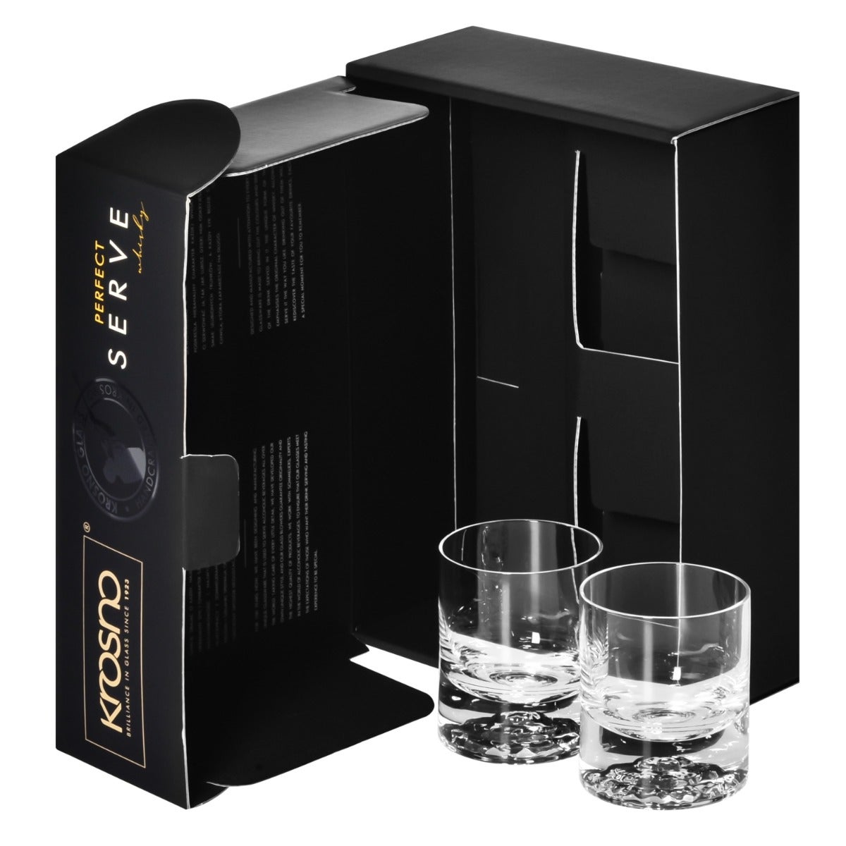 KROSNO Zestaw prezentowy Perfect Serve ze szklankami do whisky