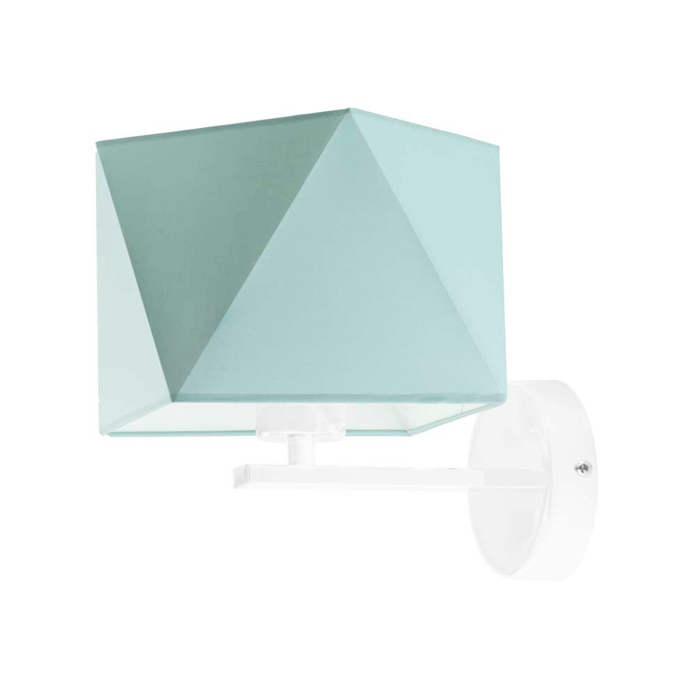 Kinkiet lampa ścienna lampa na ścianę z abażurem diament SIMPLE