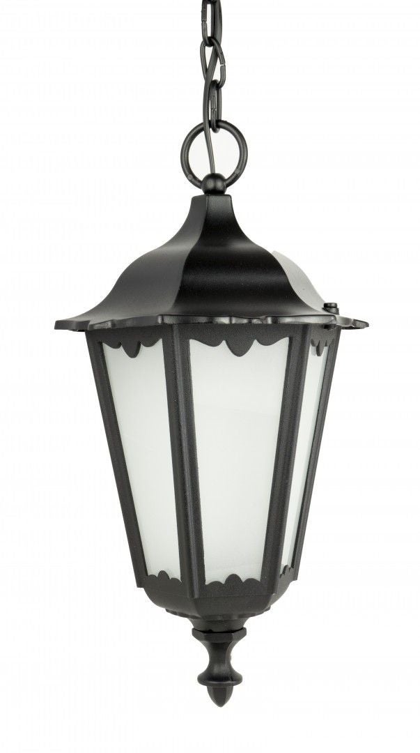 Lampa sufitowa zewnętrzna Retro czarna 1xE27x60W wym: 81 x 24 x 24 cm aluminium SU-MA