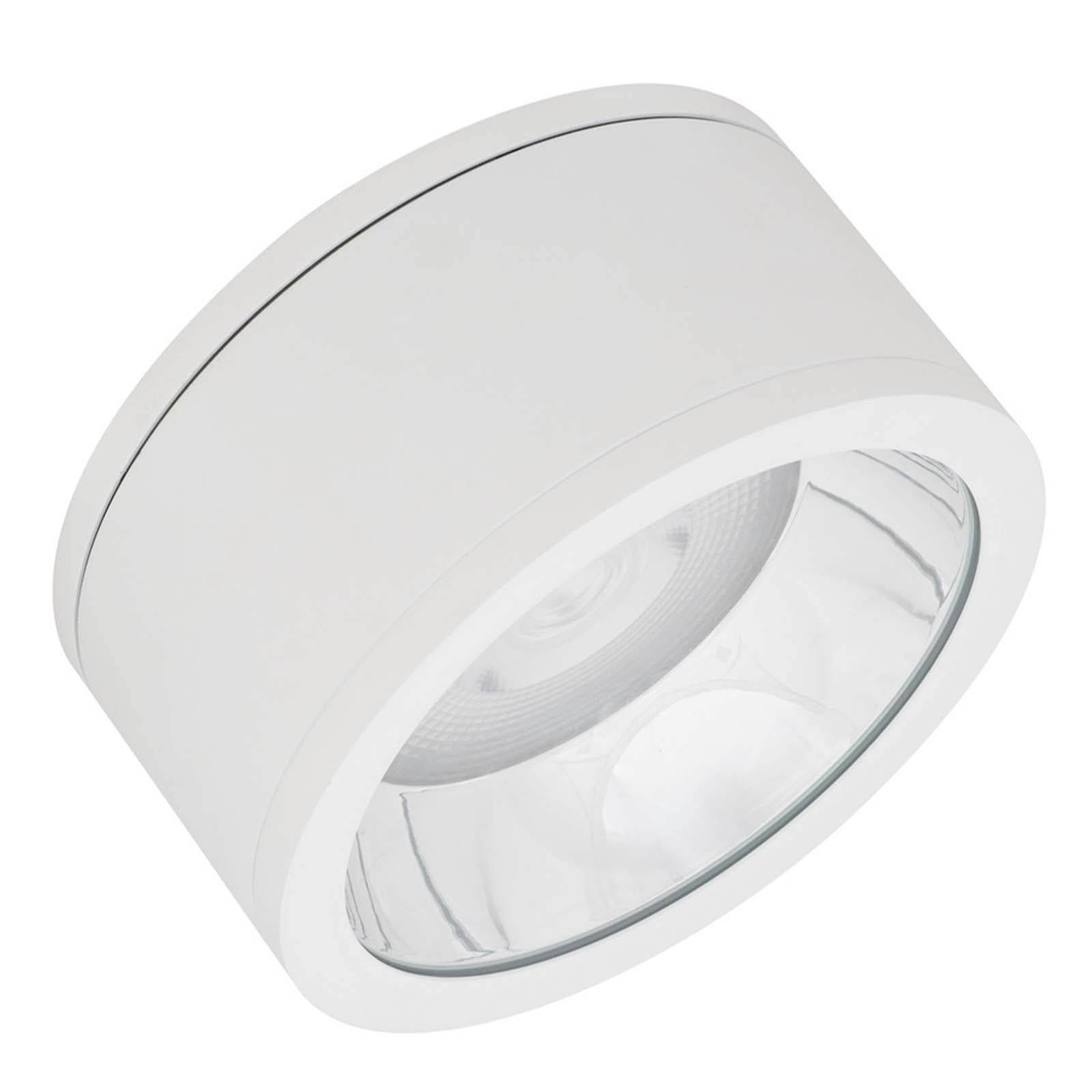 Oprawa Natynkowa Plafon TUBA Lampa Zewnętrzna 45W 4725lm 3000K Ciepła biel IP65 UGR19 Biały Downlight Ledvance