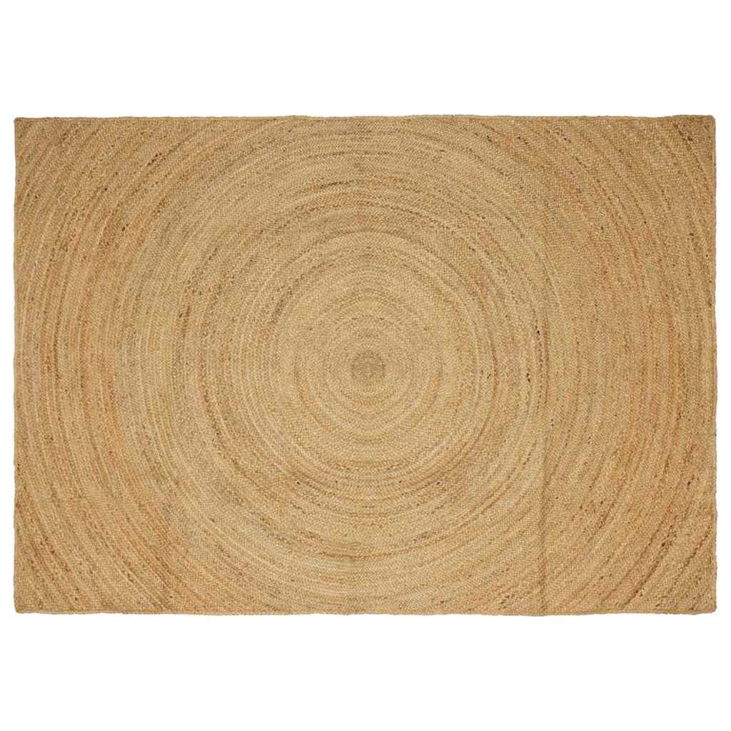 Dywany pokojowe naturalny 200 x 290 cm Juta vidaXL