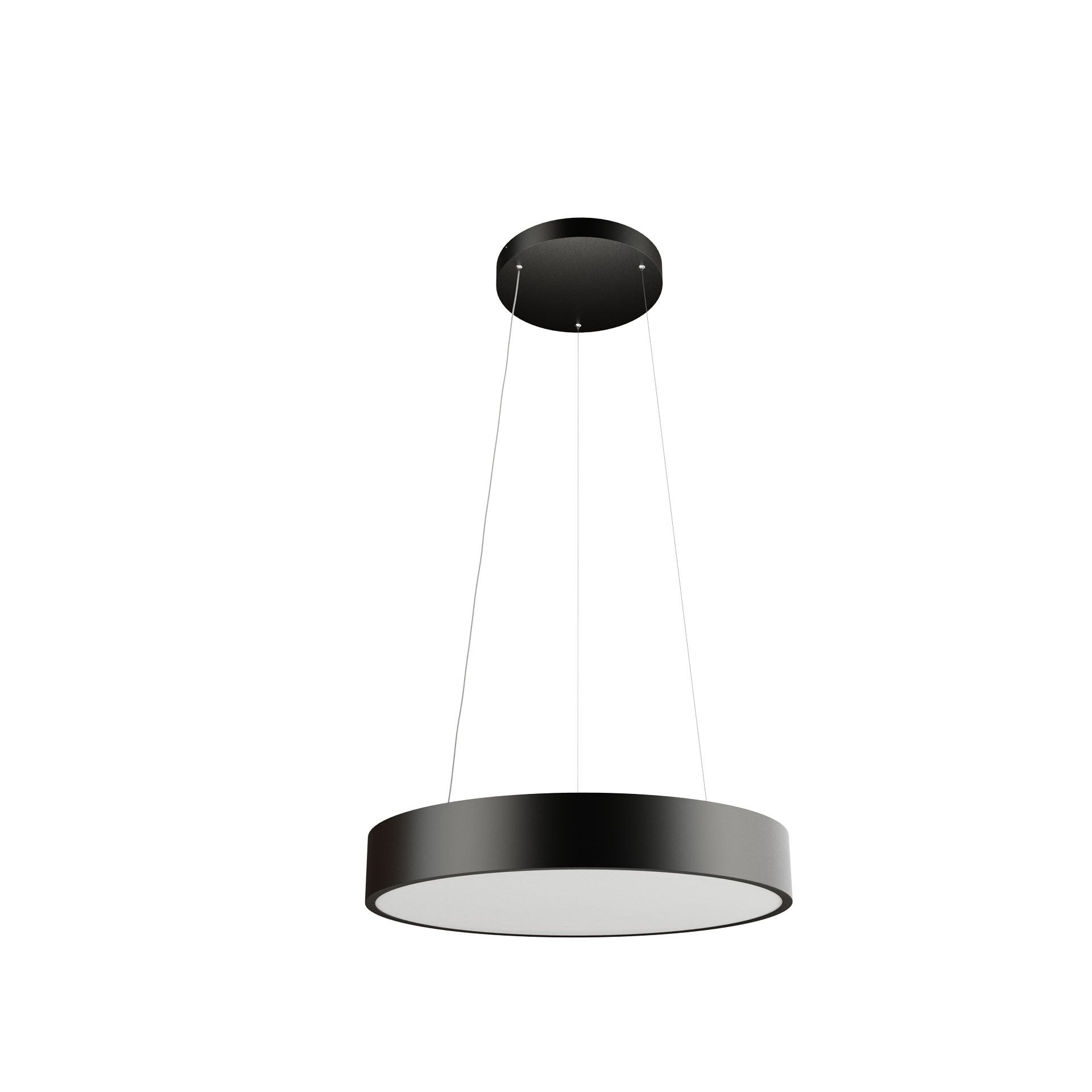 Lampa wisząca TOT XL 60W 115º Ø650mm czarny mat CCT 2600-4000K Tuya – Beneito & Faure