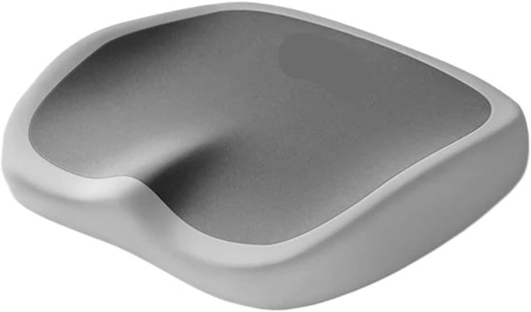Poduszka na siedzenie z pianki memory o wymiarach 37*40*5,6 cm do krzesła biurowego, ergonomiczne podparcie bioder, wygodna poduszka na siedzenie