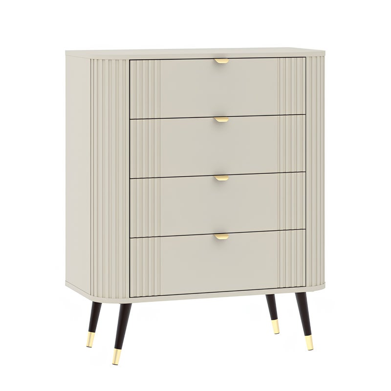 Komoda 4 szuflady, Kaszmir, 78,4 x 40 x 98,4 cm