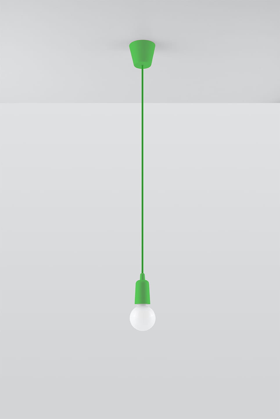 Lampa wisząca DIEGO 1 zielony Sollux Lighting SL.0581