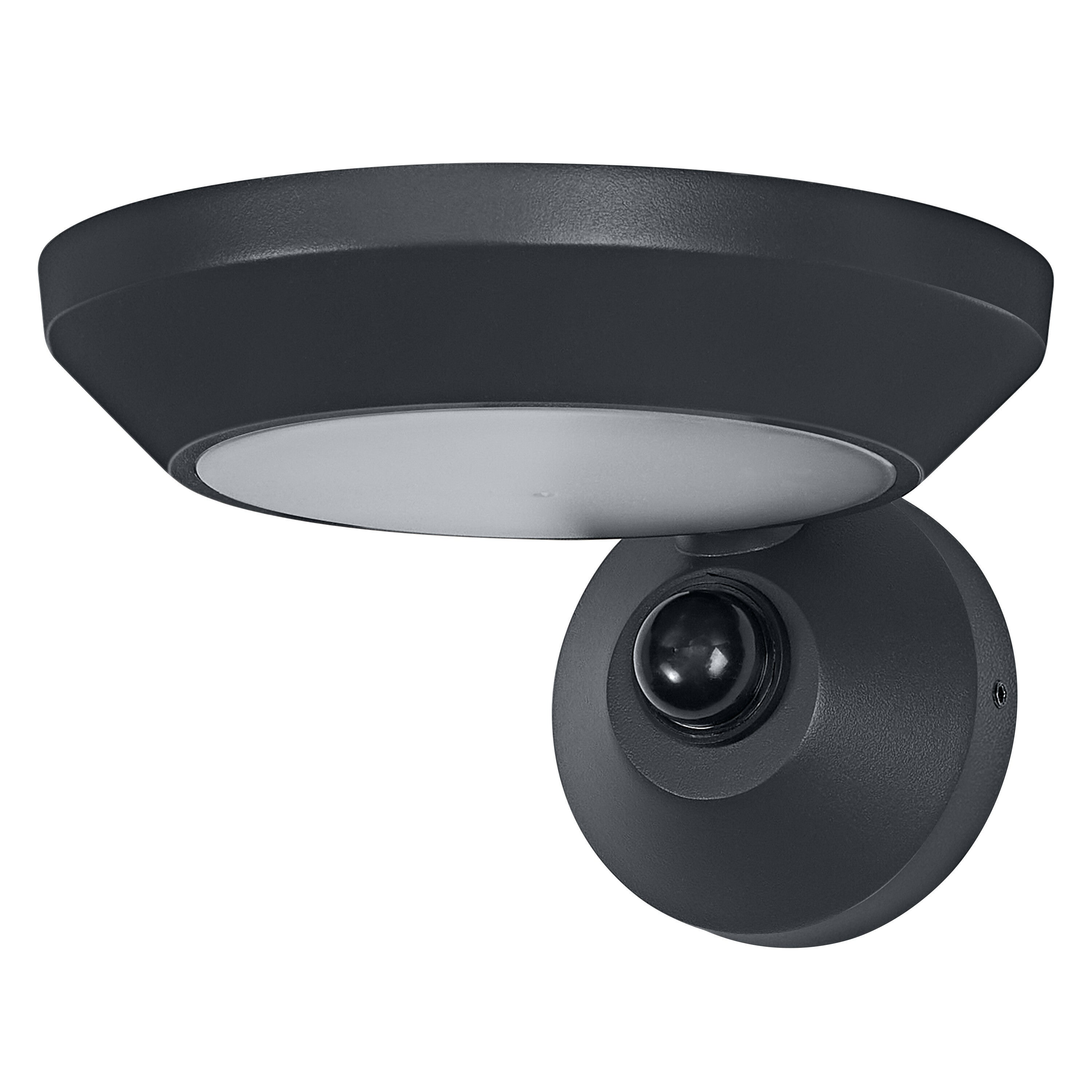 OSRAM lampa ścienna zewnętrzna Ciemnoszara, IP65, czujnik światła