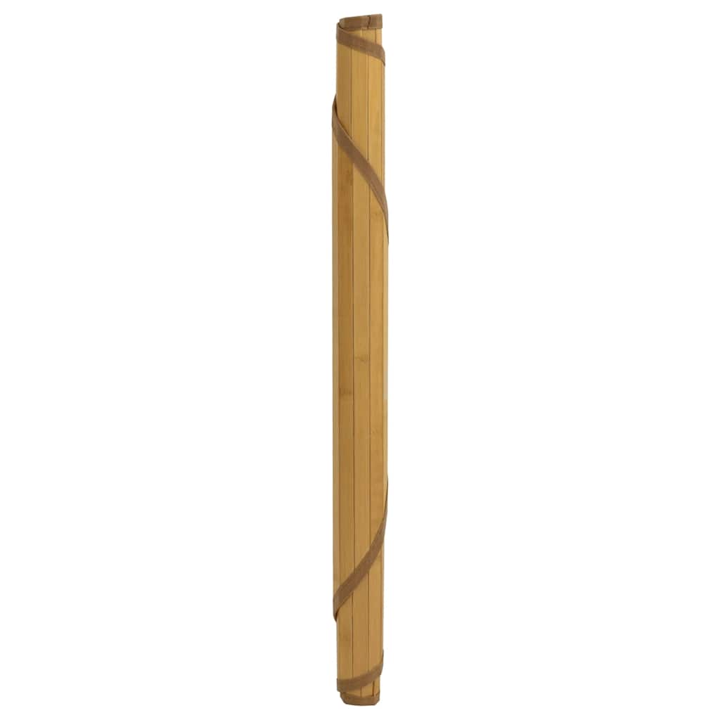 Tapete redondo 100 cm bambu natural