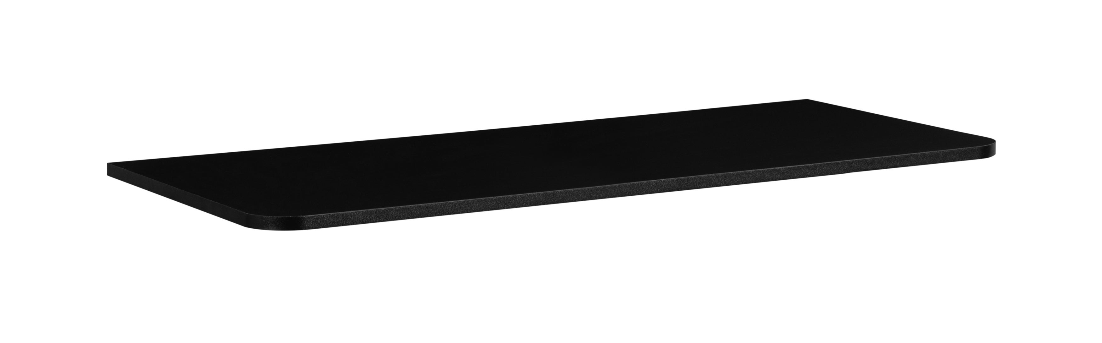 Blat Łazienkowy LINEA 100 cm Czarny Laminowany Bez Otworów