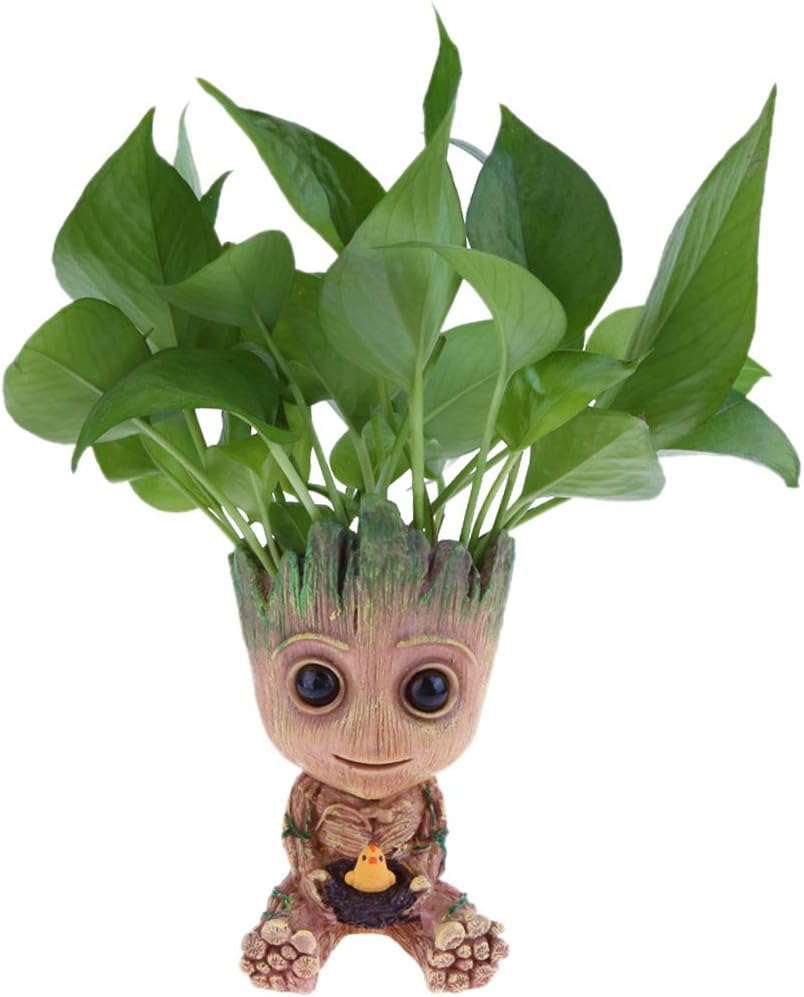 Doniczka dekoracyjna Baby Groot z otworem drenażowym Strażnicy Galaktyki