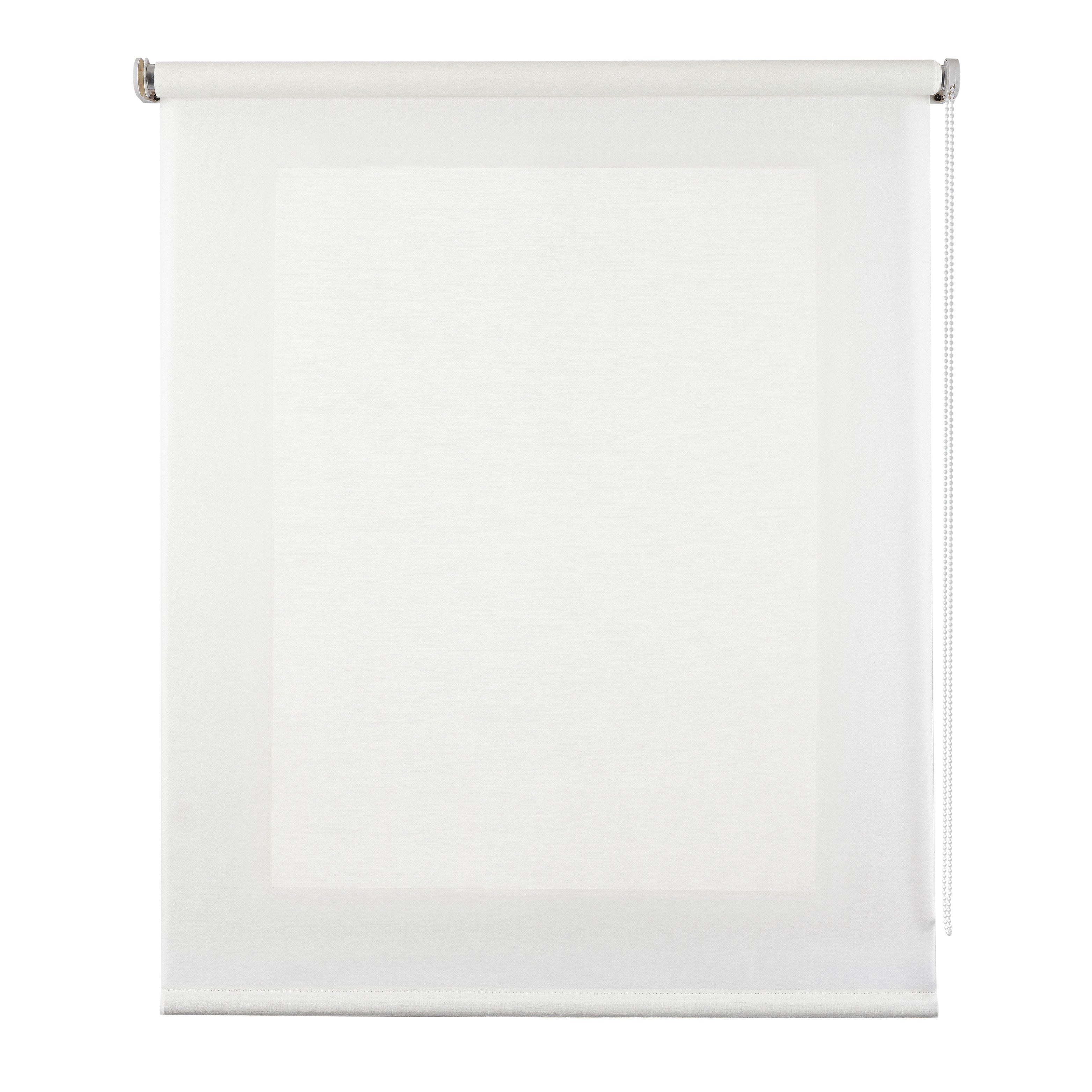 Roleta Półprzezroczysta na Okna Biała 80x250 cm