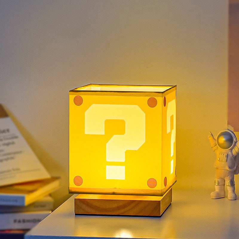 Lampka nocna dla dzieci z dotykowym sterowaniem i regulowaną jasnością – ładowalna przez USB, w kształcie bloku