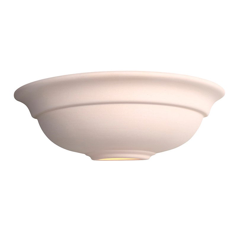 Kinkiet HILLSIDE biały 1xE27x20W ceramika / gips wym:10x31x15cm IP20 Endon