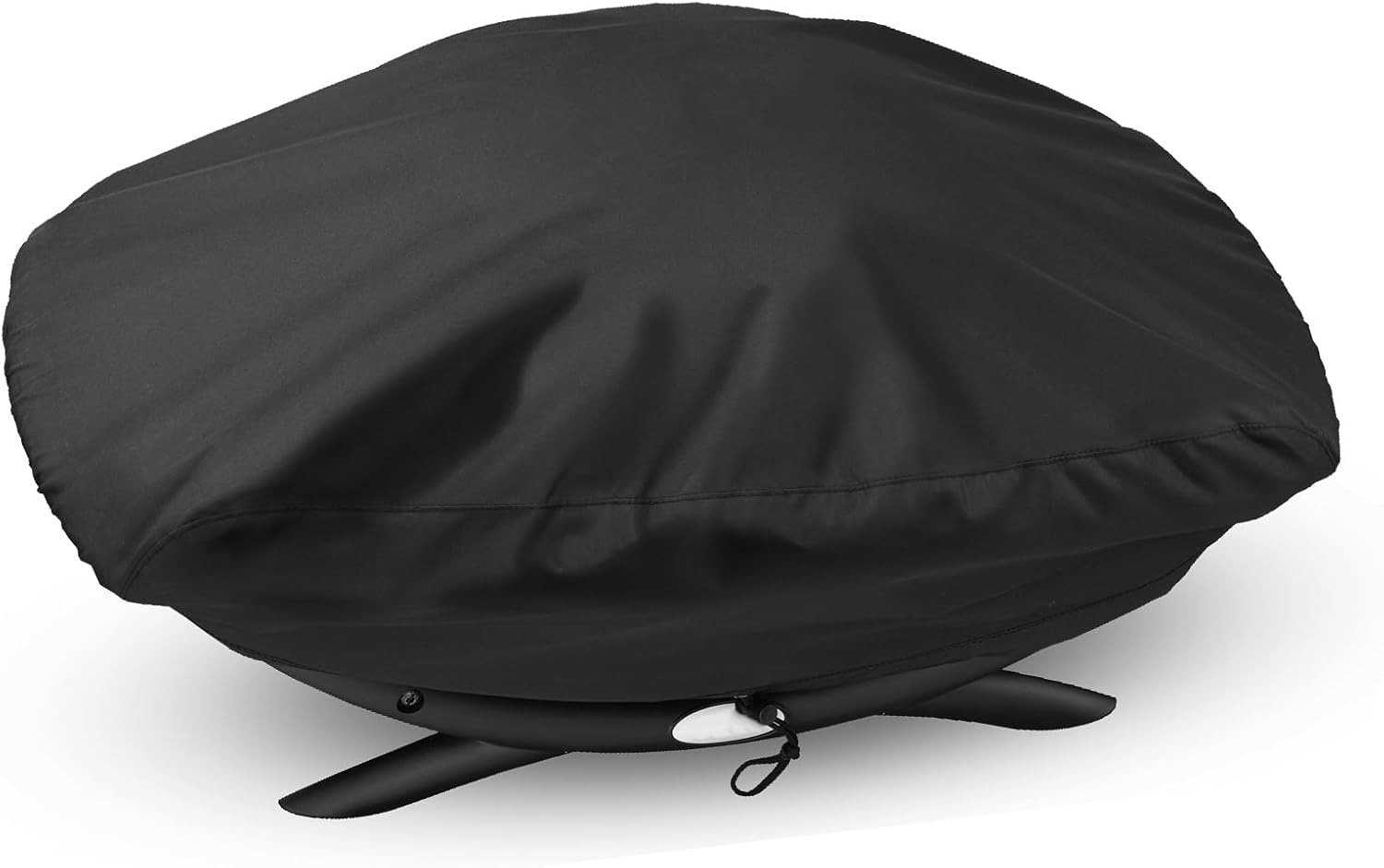 Pokrowce na grille gazowe pasujące do grilli gazowych Weber Baby Q, Q200, Q220 i Q2000, czarne