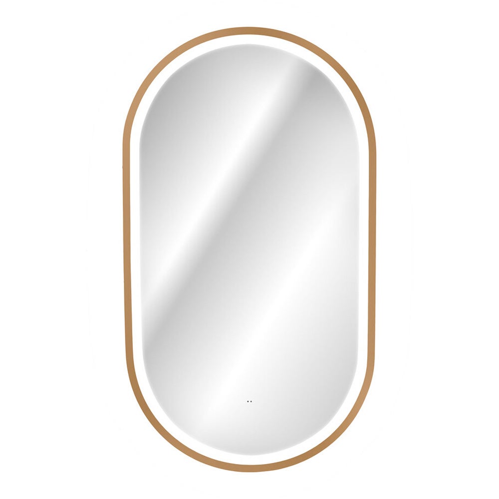 Lustro LED w ramie Lustra LED 50 x 90 x 4 cm