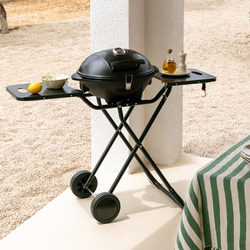 CREATE - BBQ SURFACE 2 IN 1 - Składany grill elektryczny ze zdejmowanym korpusem -