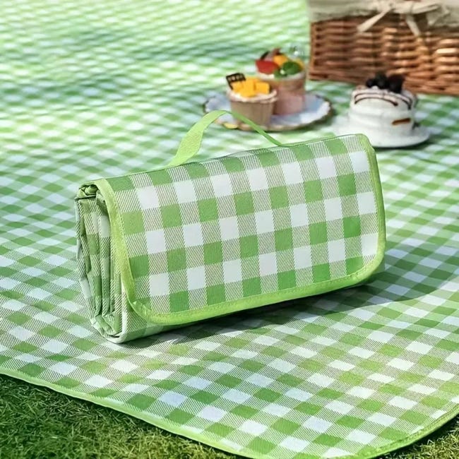 Koc piknikowy 2*3m, składany koc piknikowy do użytku na zewnątrz, wodoodporna i odporna na piasek mata kempingowa