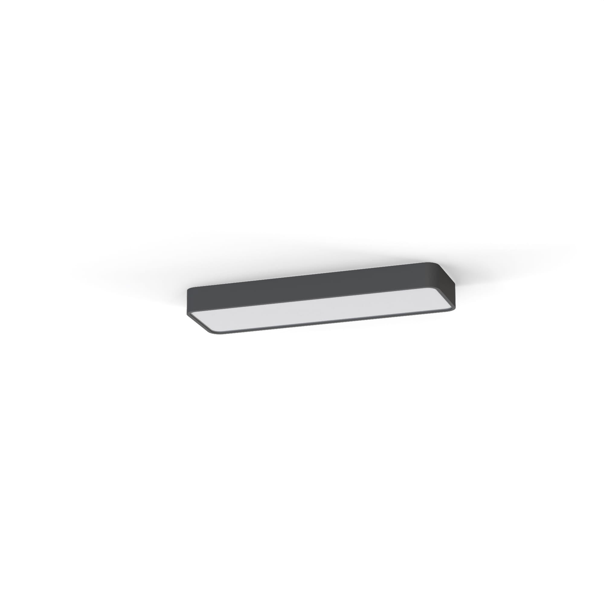 Lampa sufitowa plafon LED Nowodvorski SOFT CEILING 7526 aluminium, grafit