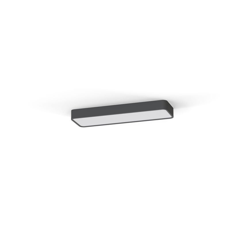Lampa sufitowa plafon LED Nowodvorski SOFT CEILING 7526 aluminium, grafit