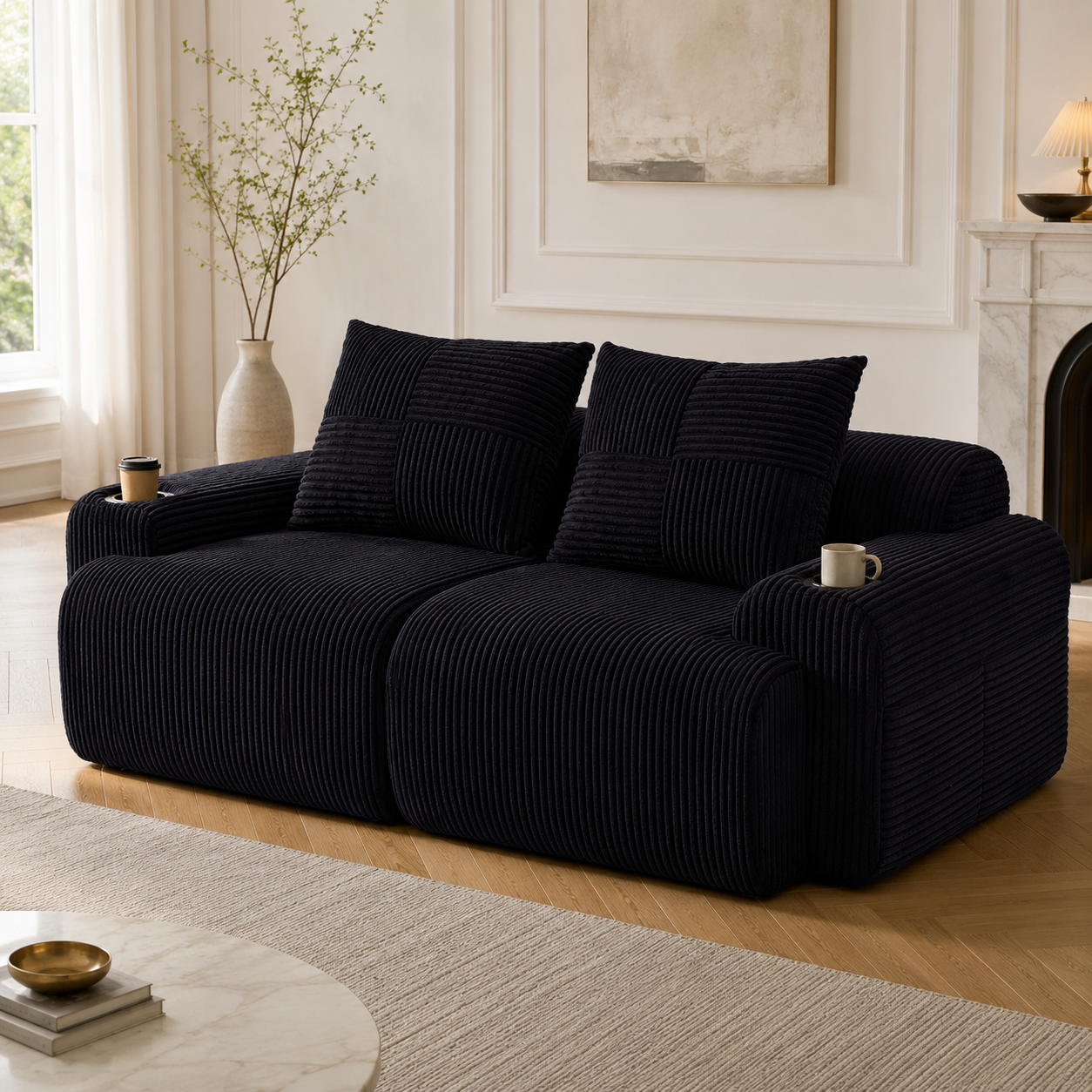 Sofa 200 x 99 x 80 cm, do salonu, do codziennego użytkowania, funkcjonalny element wyposażenia, praktyczny wybór do domu