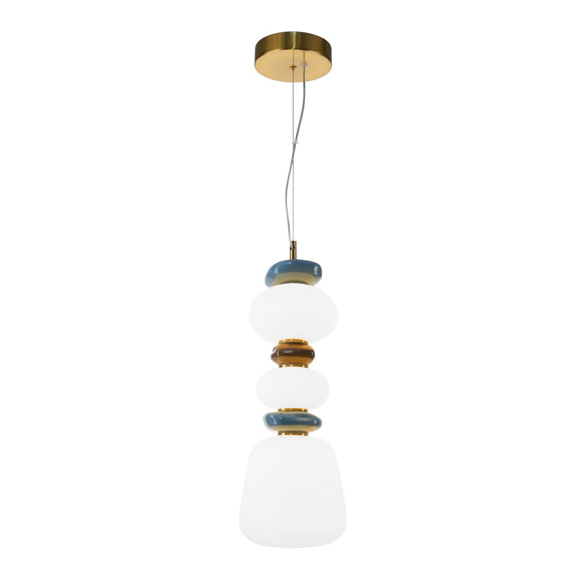Lampa wisząca EVANS LED 15W Ciepła biel 1920lm złota wym: 165 x 17 x 17 cm Italux