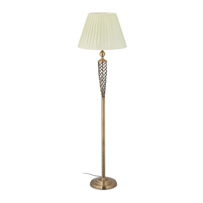 Zabytkowa lampa podłogowa