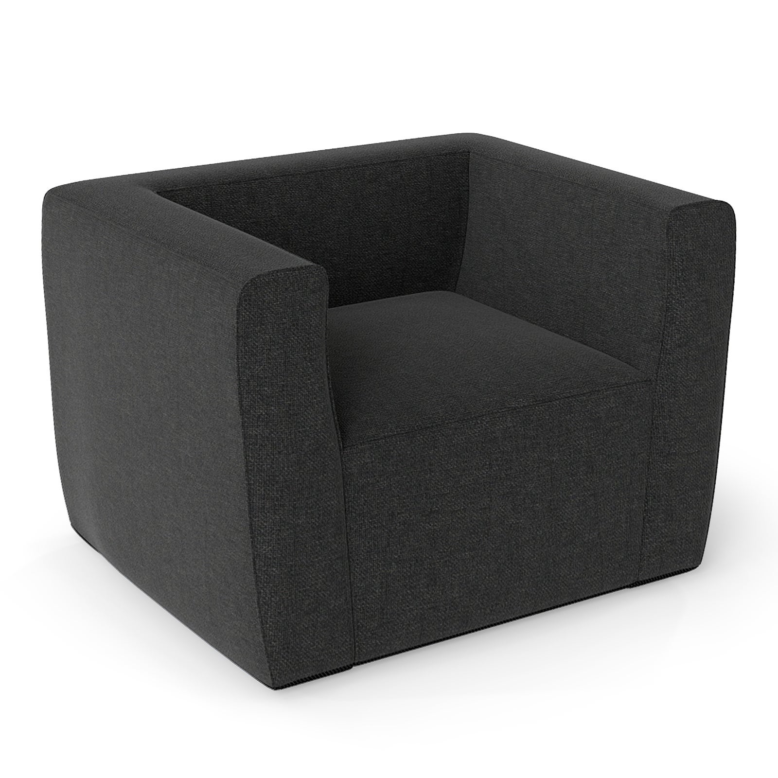 Nadmuchiwana sofa przenośna, pokrowiec zdejmowalny, szerokie podłokietniki, do salonu, biura i sypialni (szary)
