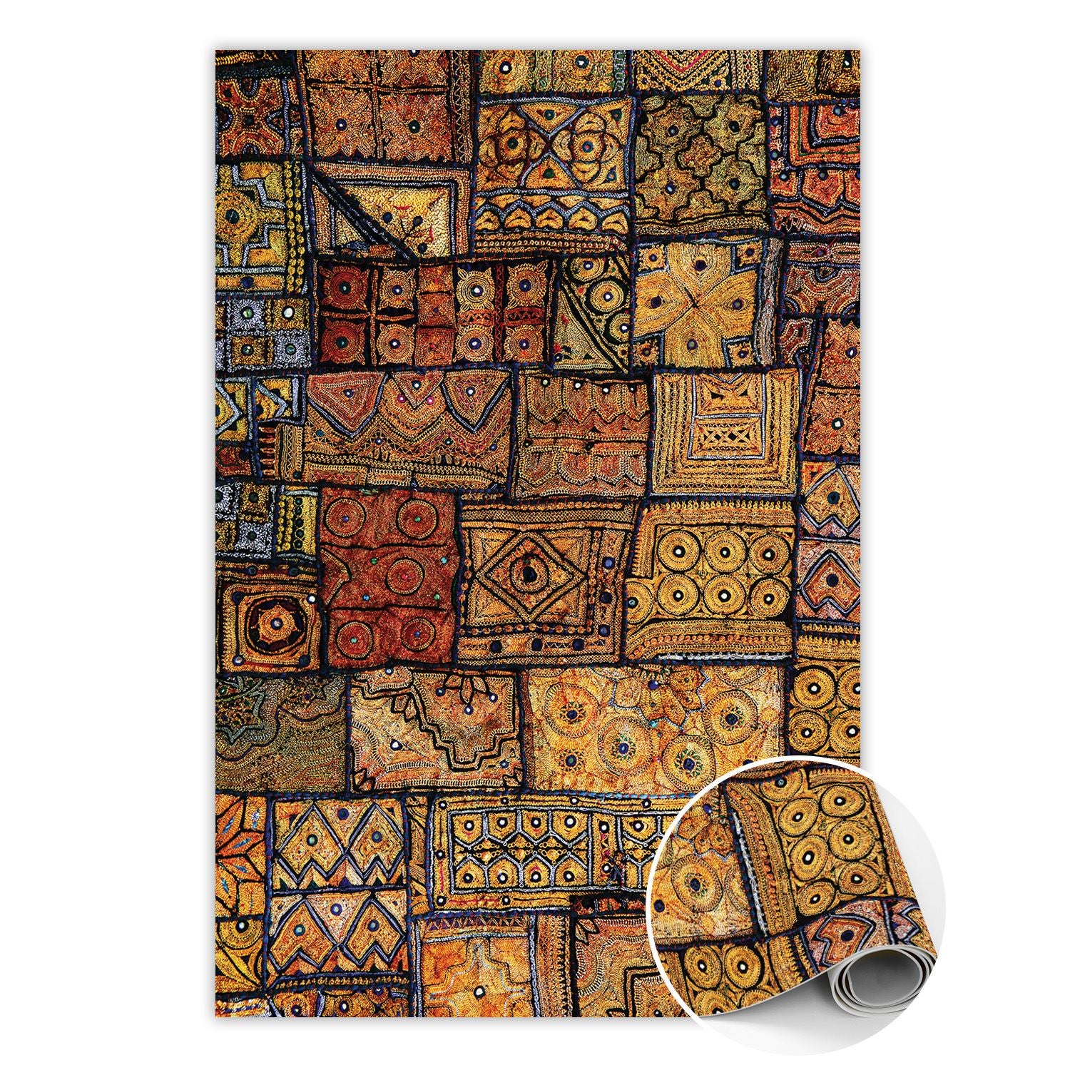 Mata winylowa marmurowa abstrakcja, dywan winylowy do salonu dekoracyjny 60x90 cm – Tulup