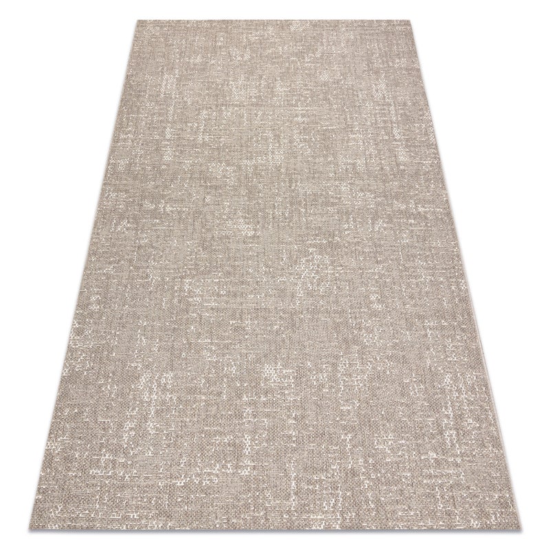 Dywan SZNURKOWY SIZAL BOHO 39495363 przecierany, vintage beż 140x200 cm