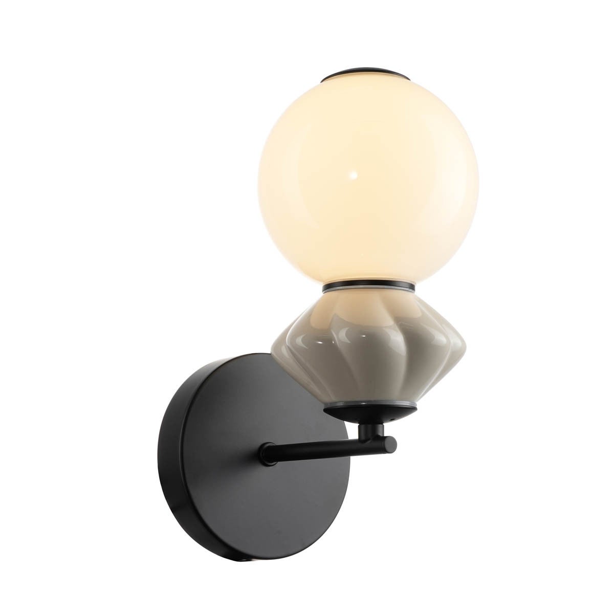 Kinkiet BALOS LED 5W Ciepła biel 550lm czarny matowy wym: 27x12x18,5 cm IP20 Italux